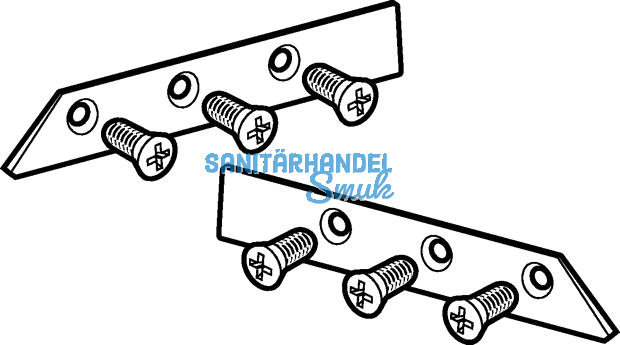 Geberit Ersatzhobelmesser-Set