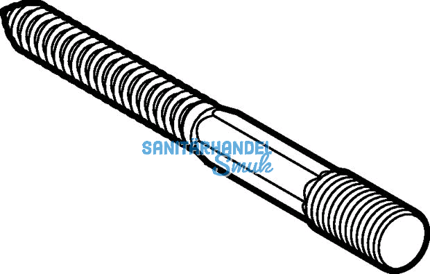 Geberit Holzgewinde M10x110mm mit