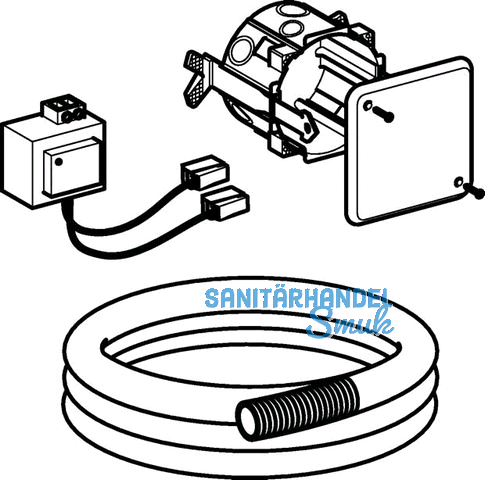 Geberit Rohbauset mit Trafo zu