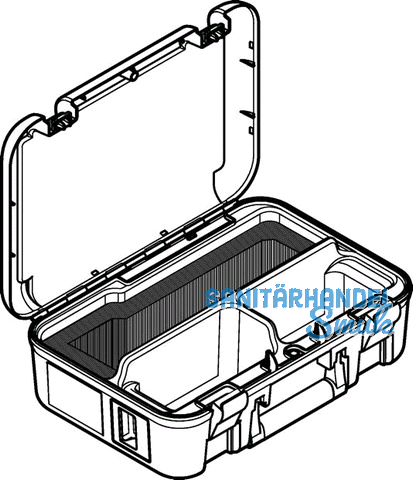 Geberit Werkzeugkoffer leer