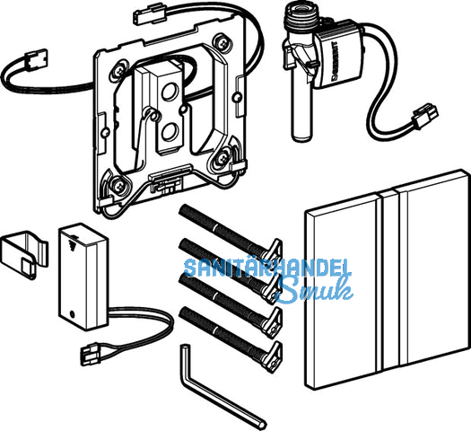 Geberit HyTronic UR-Steuerung IR, Batt,