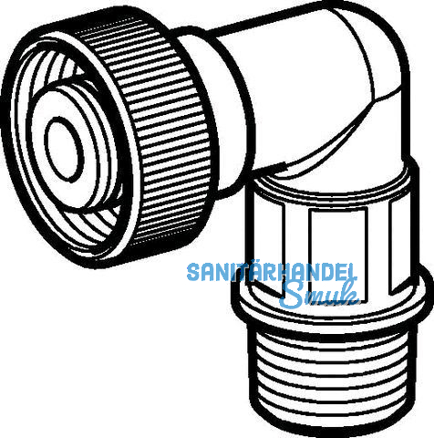 Geberit Anschlussnippel UR gebogen