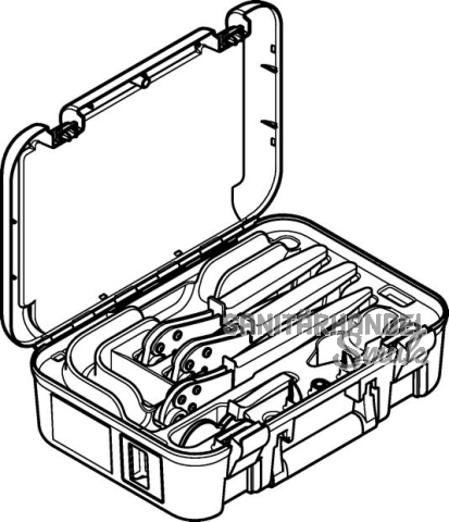 Geberit Mepla Handpresswerkzeugkoffer