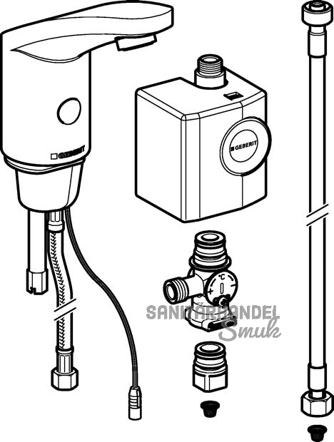 Geberit HyTronic185 UT-Mischer Generator