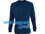 Sweatshirt Supreme SOLS Nr.25.1178 navy GR.L