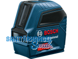 Kreuzlinienlaser Bosch GLL 2-10 Prof. inkl. 3 AA Batterien und Schutztasche