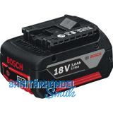 BOSCH Ersatzakku 18,0 Volt / 4,0 Ah (IEC) Li-Ion