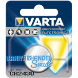 VARTA Batterie Knopfzelle CR 2430 3 Volt (1St)