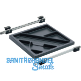 HETTICH SYSTEMA TOP 2000 Schreibmaterial-Auszug Set, EB 380 mm, schwarz