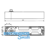 Bodentrschlieer DORMA BTS 80, EN 4 mit Feststellung 75-180