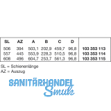 ACCURIDE 1432 Beschlgegrt., Lnge 557 mm, Stahl schwarz chromatiert